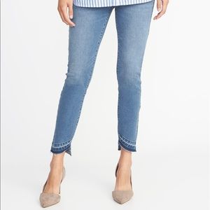 Old Navy | Rockstar Asymmetrical Step Hem Jegging
